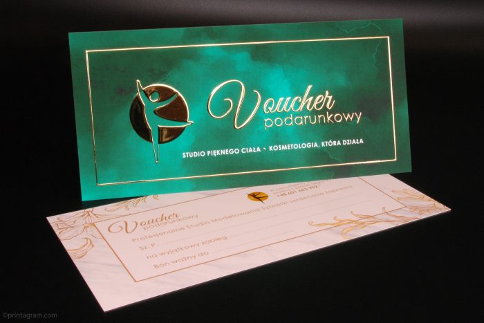 Voucher złocony Dotyk Szmaragdu #2030 - Imagen 1